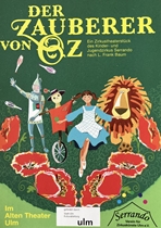 Dorothy auf dem Weg zum Zauberer von Oz mit ihren drei Freunden
